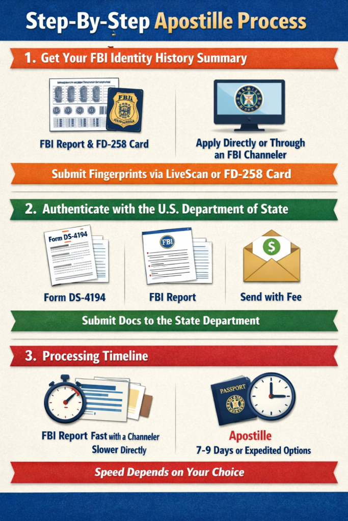 Step-by-Step Apostille Process